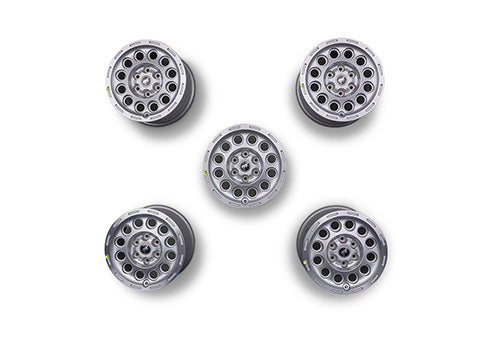 Ford Performance 2021-2026 Bronco 17" X 8" Wheel Kit-Silver (FRPM-1007K-P178S)