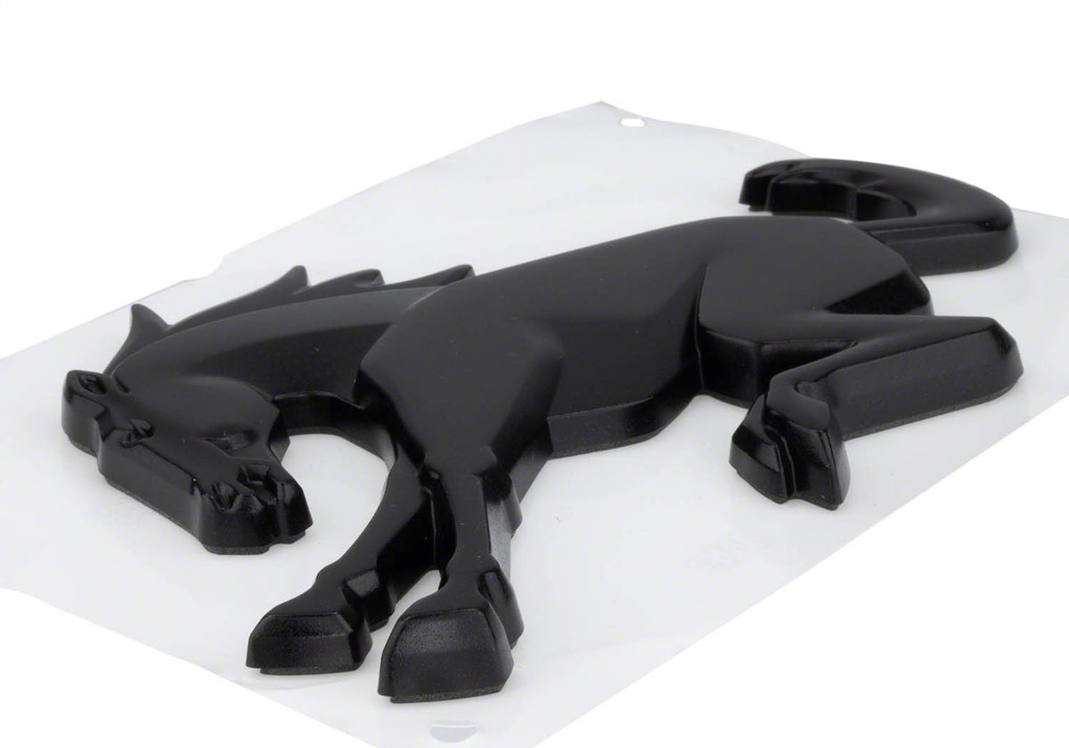 Ford Performance 2021-2026 Bronco Rear Emblem-Matte Black — additional view (FRPM-1447-BRMB)