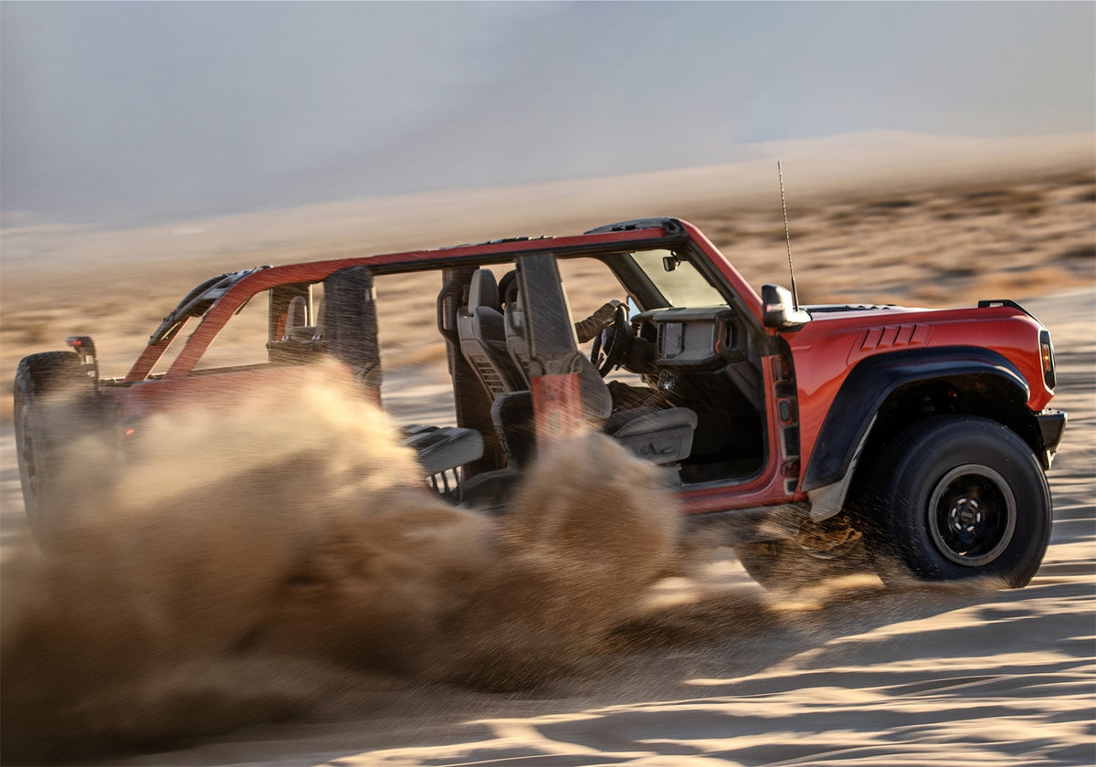 Ford Performance 2022-2024 Bronco B & C Bow Brace Kit — alternate view (FRPM-20201-CBBK)