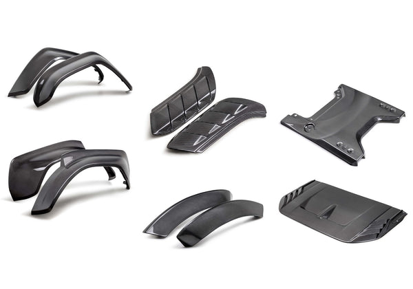 Ford Performance 2022-2025 Bronco Raptor Carbon Fiber Appearance Kit-Gloss (FRPM-16600K-BG)