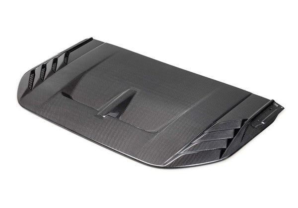 Ford Performance 2022-2025 Bronco Raptor Carbon Fiber Hood Vent-Gloss (FRPM-16628-BG)