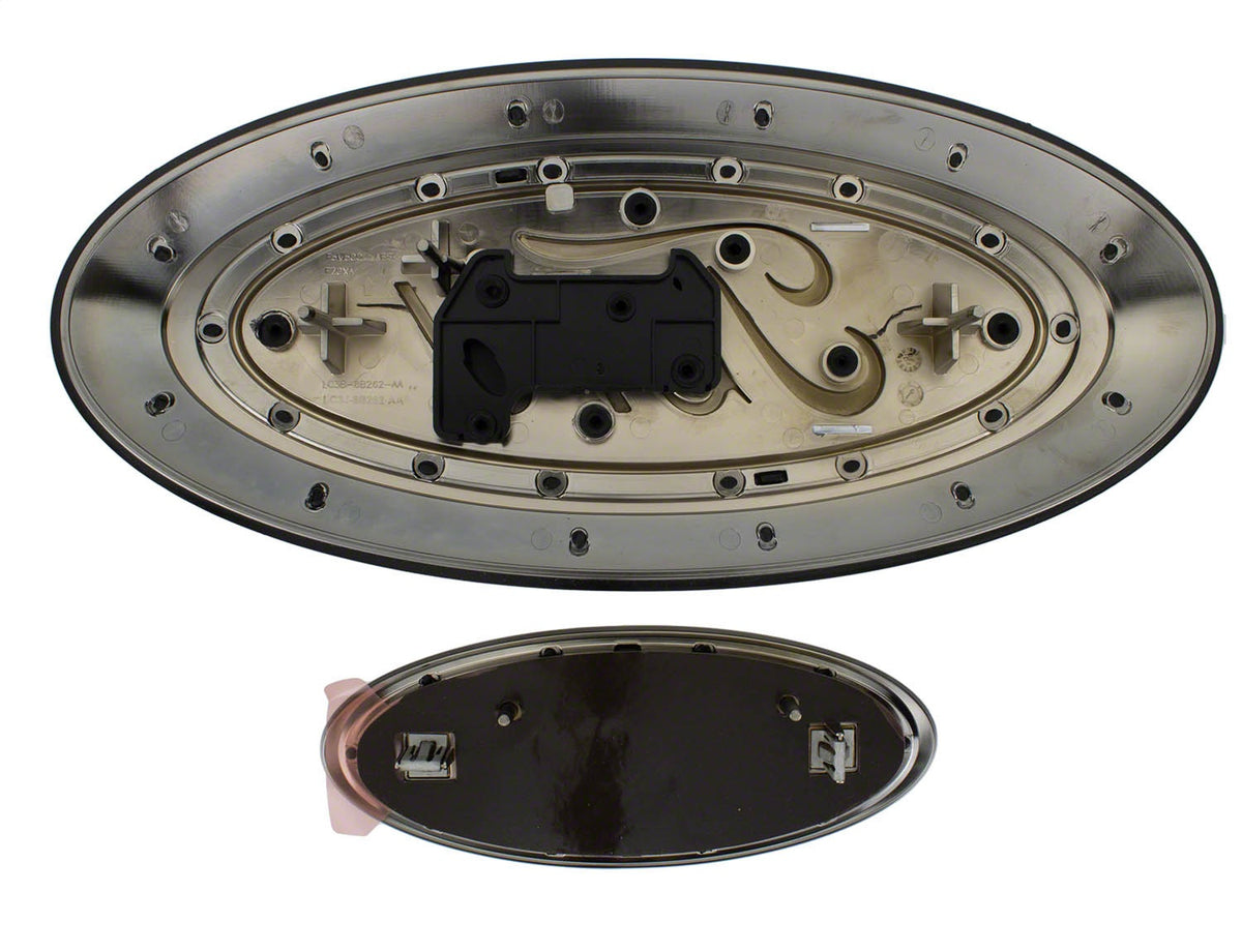 Ford Performance 2023-2024 Super Duty Black Oval Kit-Without Camera — alternate view (FRPM-1447-SDB3)