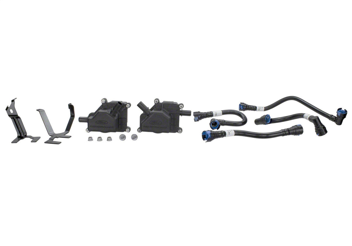 Ford Performance 2024-2025 Mustang 5.0L Air/Oil Separator Kit L & R (FRPM-6766-A50D)