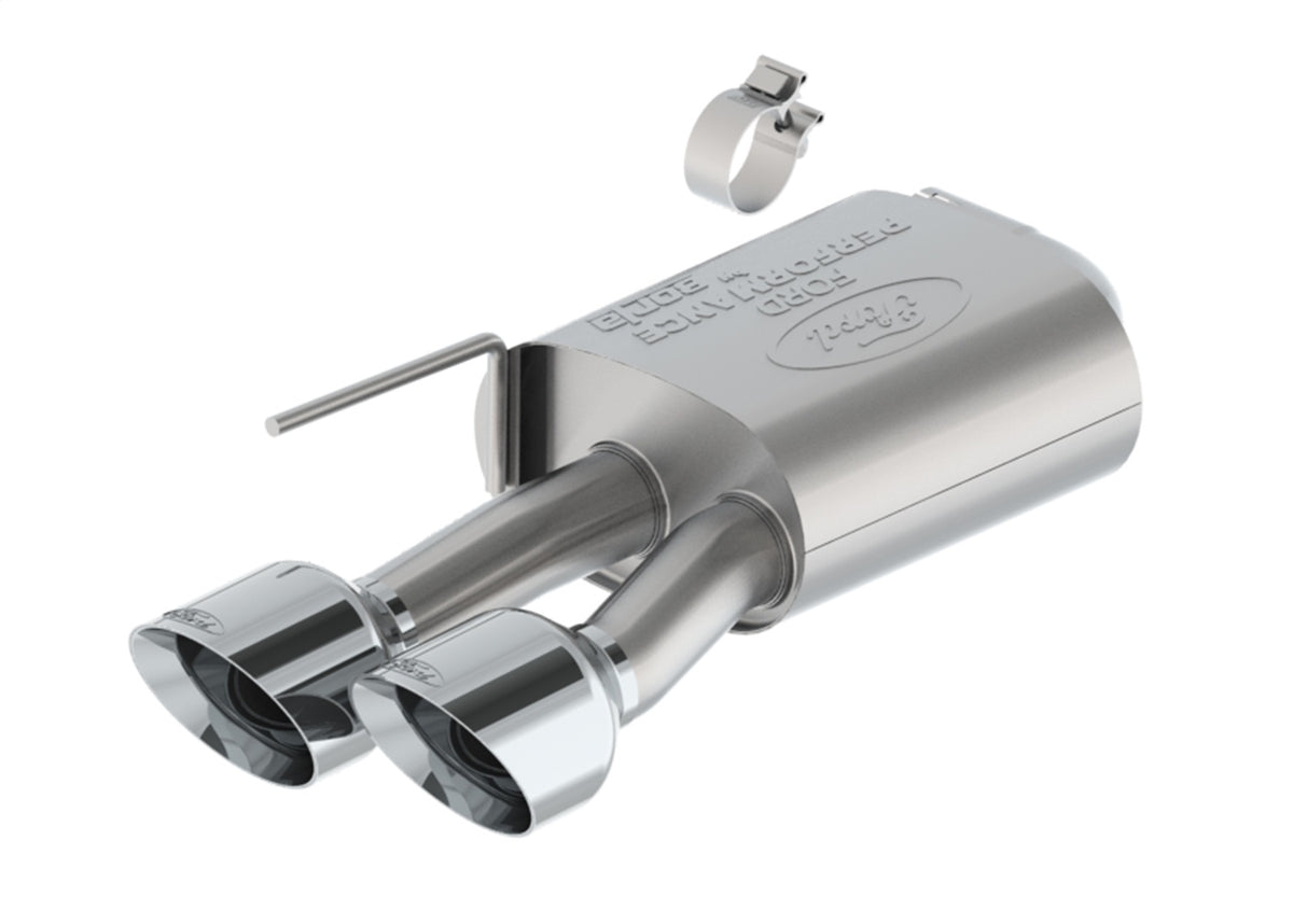 Ford Performance 2024-2025 Mustang 5.0L Sport Non-Active With Valance-Chrome Tip — detail (FRPM-5200-M5SCV)