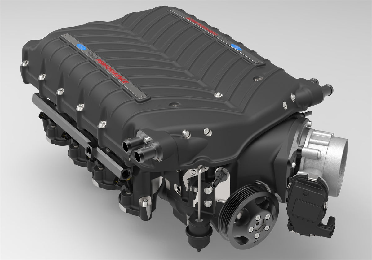 Ford Performance 2024-2025 Mustang GT And Dark Horse Supercharger Kit — detail (FRPM-6066-M8800)