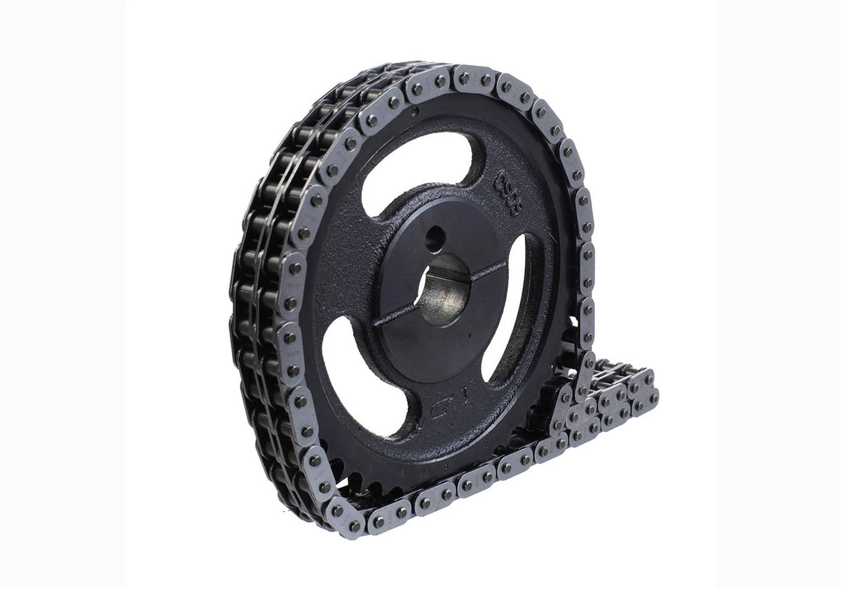 Ford Performance 302/351W Double Roller Timing Chain Set-Cast Iron Gear — additional view (FRPM-6268-A302)