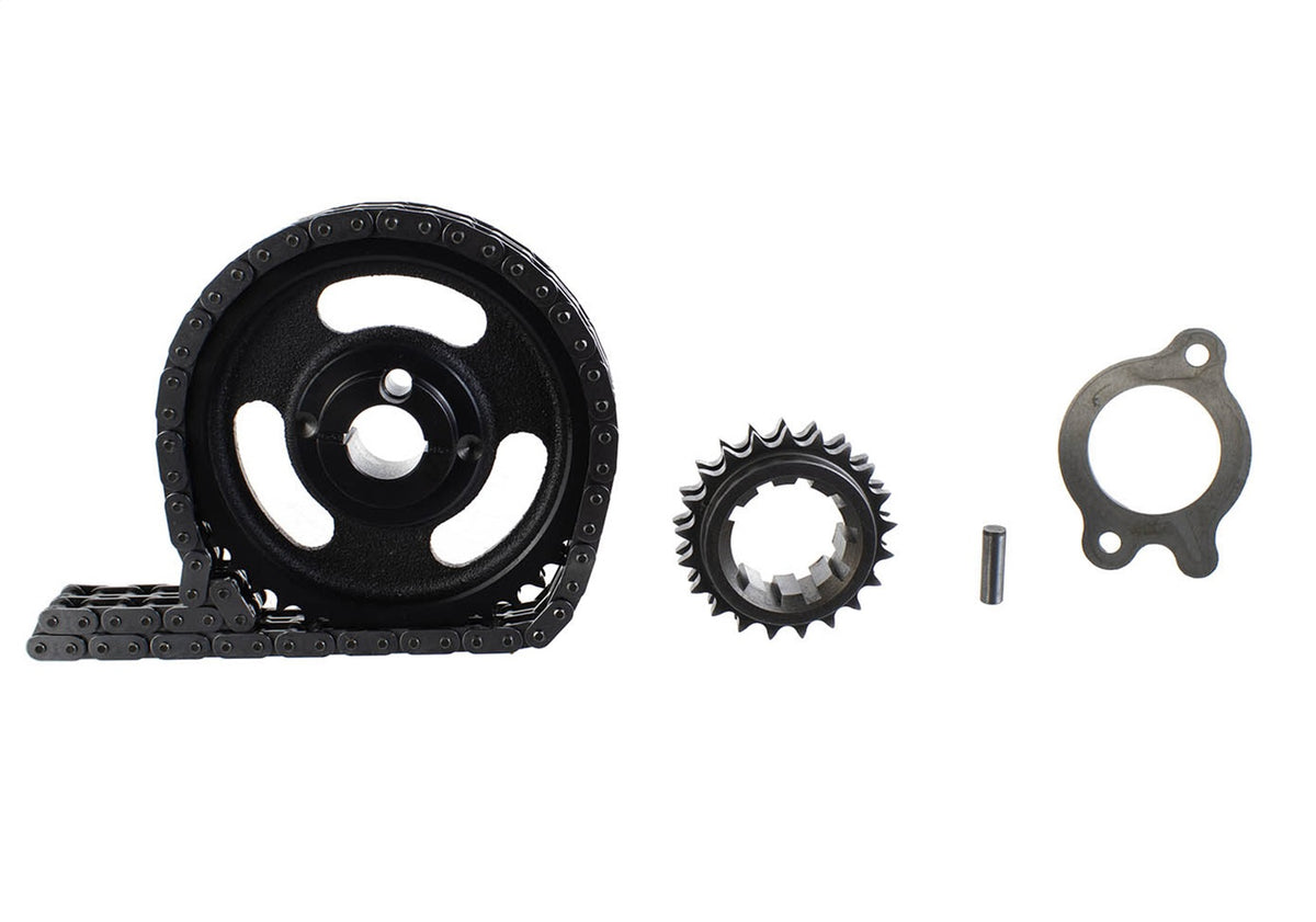 Ford Performance 302/351W Double Roller Timing Chain Set-Cast Iron Gear — alternate view (FRPM-6268-A302)
