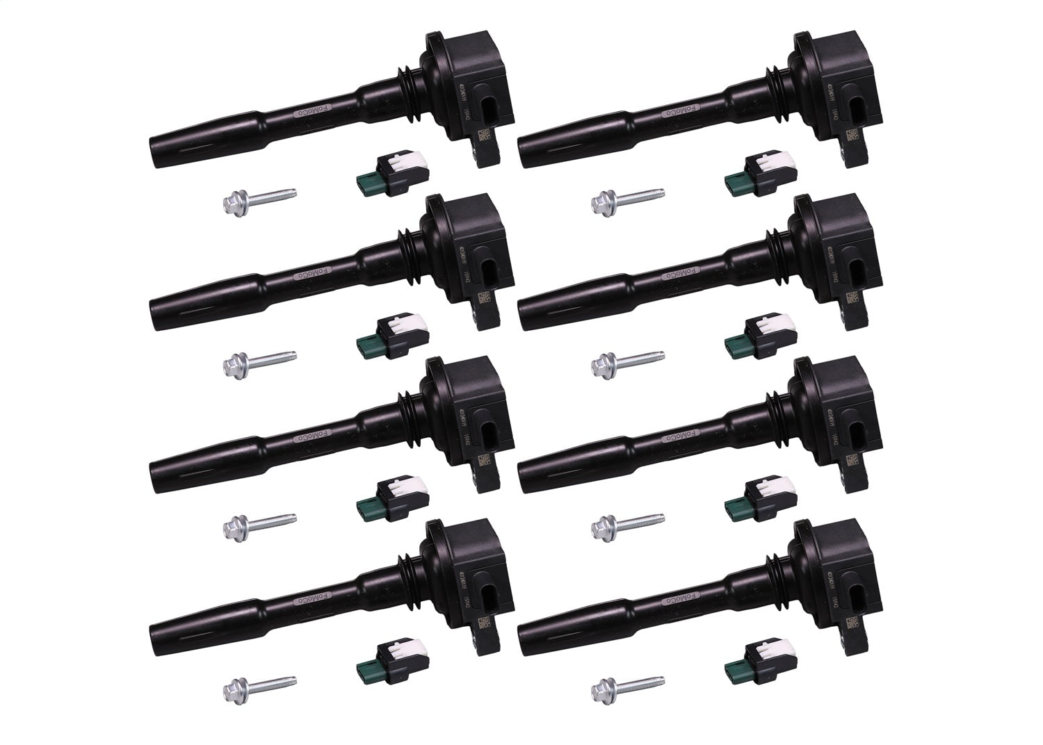 Ford Performance 5.0L/5.2L Hi-Energy Engine Ignition Coils-Set of 8 (FRPM-12029-M52)