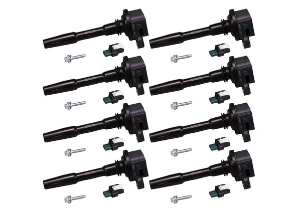 Ford Performance 5.0L/5.2L Hi-Energy Engine Ignition Coils-Set of 8 (FRPM-12029-M52)
