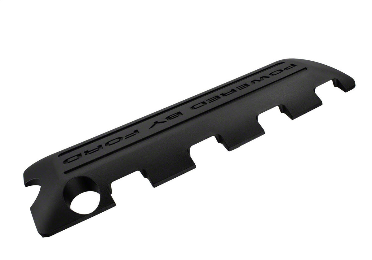 Ford Performance 5.0L Coyote "Powered By Ford" Black Coil Covers — additional view (FRPM-6P067-M50BL)