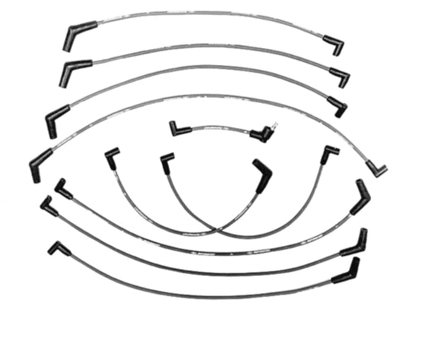 Ford Performance 9MM Spark Plug Wire Sets-"Ford Racing" (FRPM-12259-C301)