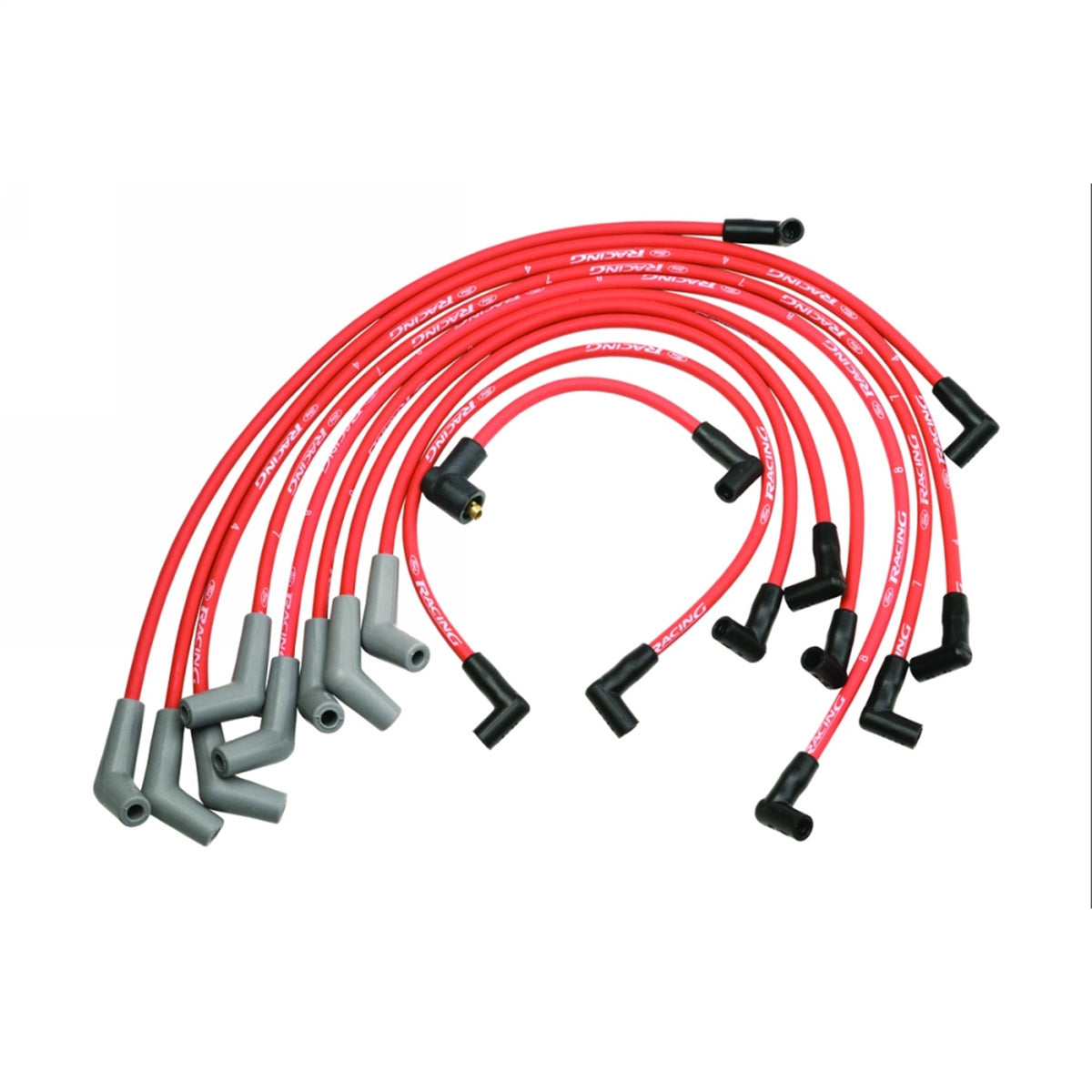 Ford Performance 9MM Spark Plug Wire Sets-"Ford Racing" — detail (FRPM-12259-R301)