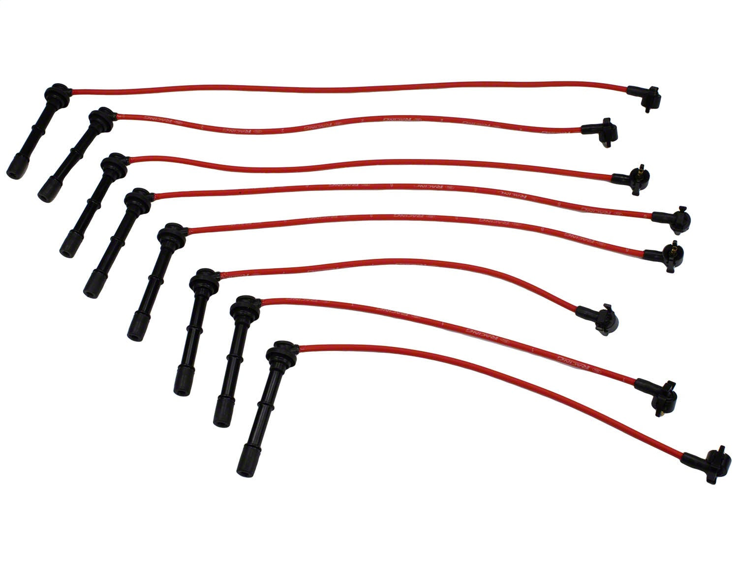 Ford Performance 9MM Spark Plug Wire Sets-"Ford Racing" (FRPM-12259-R464)