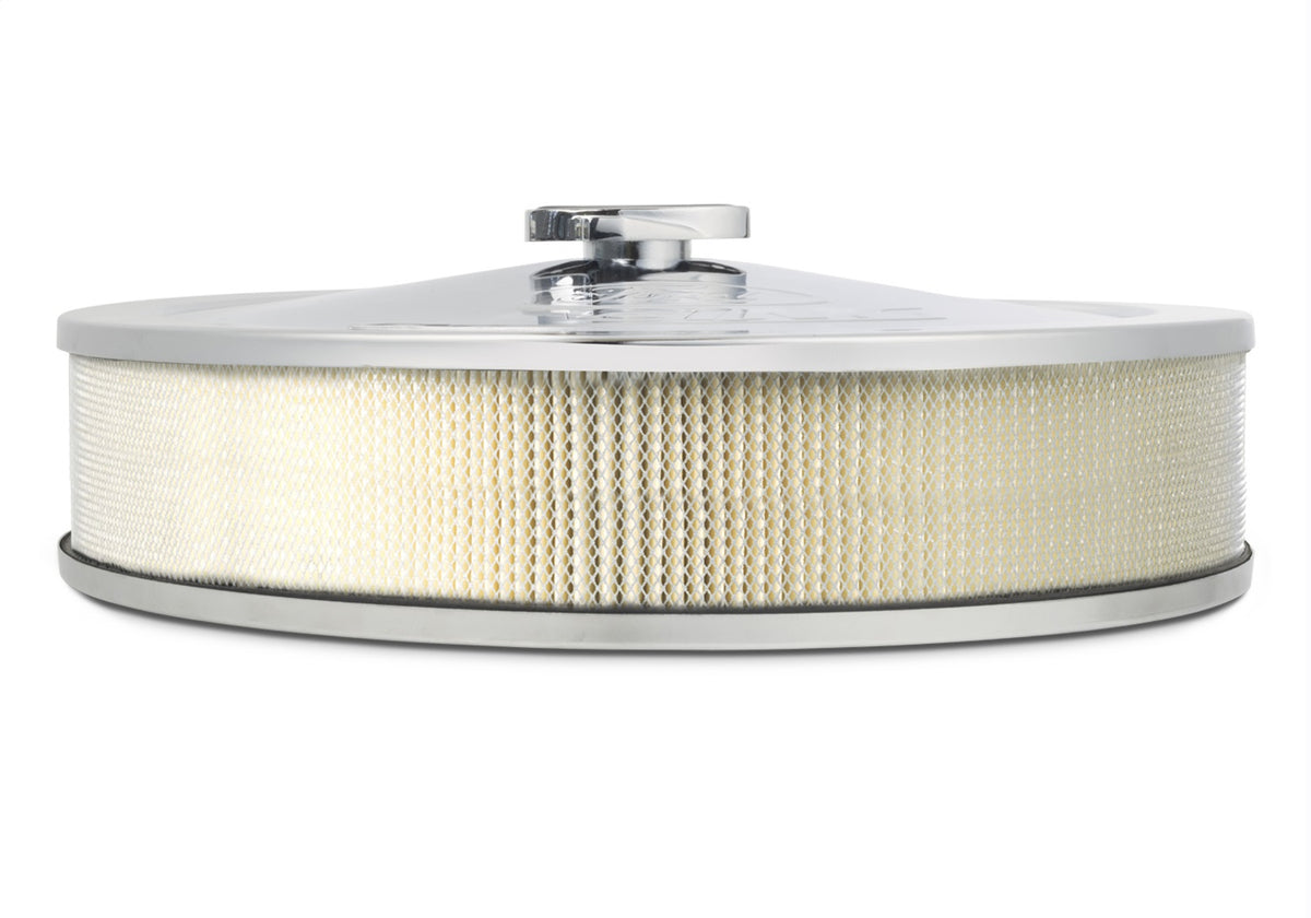 Ford Performance Air Cleaner Kit: Chrome, Ford Racing Emblem — additional view (FRP302-350)