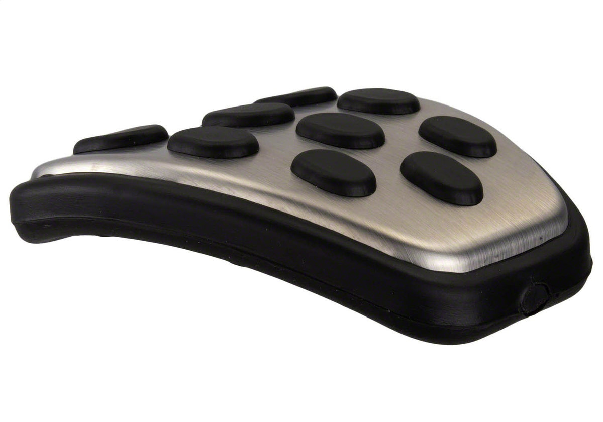 Ford Performance Aluminum And Urethane Special Edition Mustang Pedal Cover — in use (FRPM-2301-B)