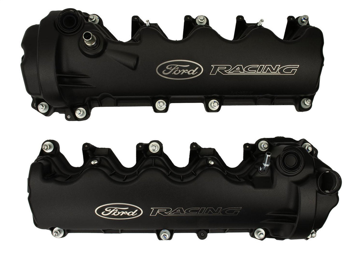 Ford Performance Black Ford Racing Coated 3-Valve Cam Covers (FRPM-6582-FR3VBLK)