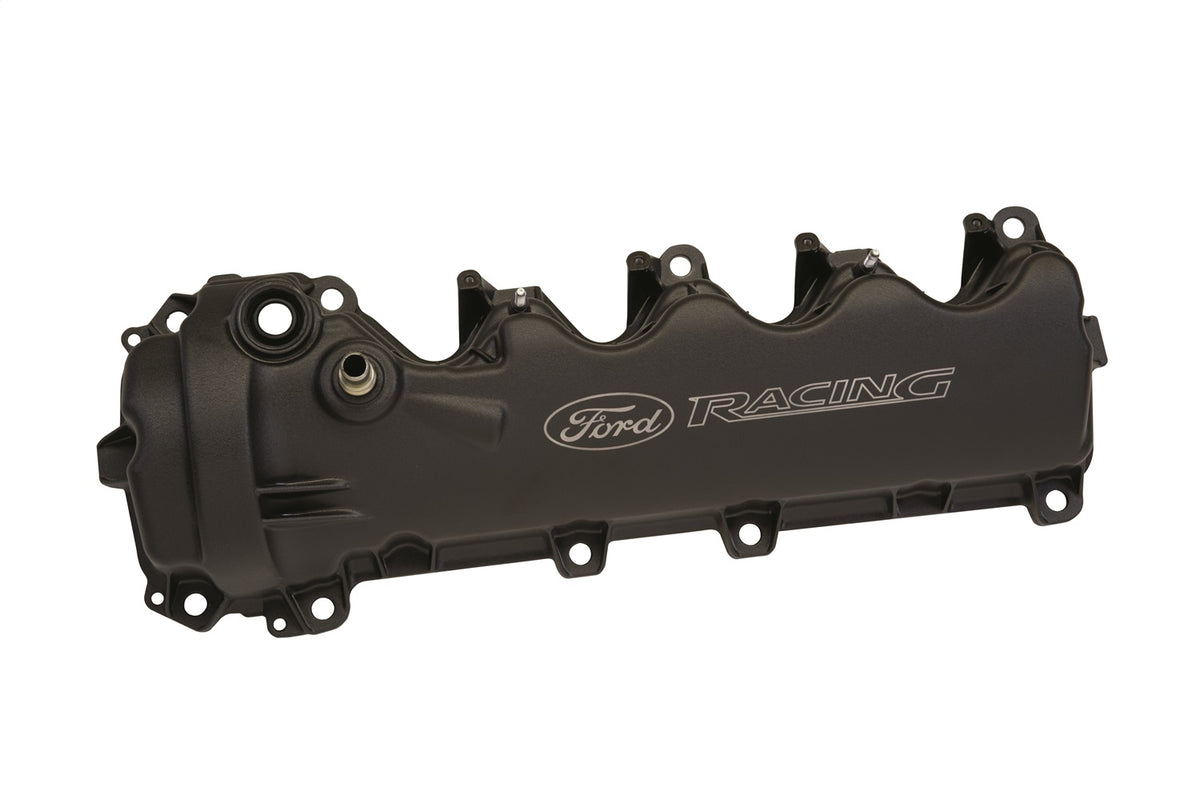 Ford Performance Black Ford Racing Coated 3-Valve Cam Covers — alternate view (FRPM-6582-FR3VBLK)