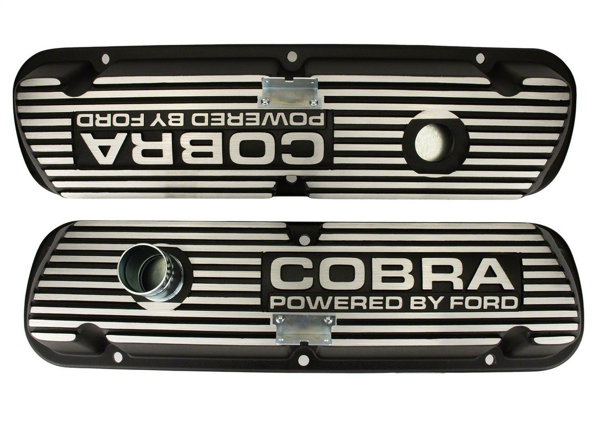 Ford Performance Black Satin Valve Covers — additional view (FRPM-6582-A)