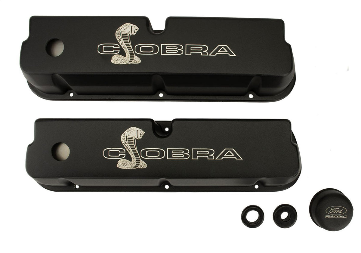 Ford Performance Black Satin Valve Covers (FRPM-6582-LE302SBK)