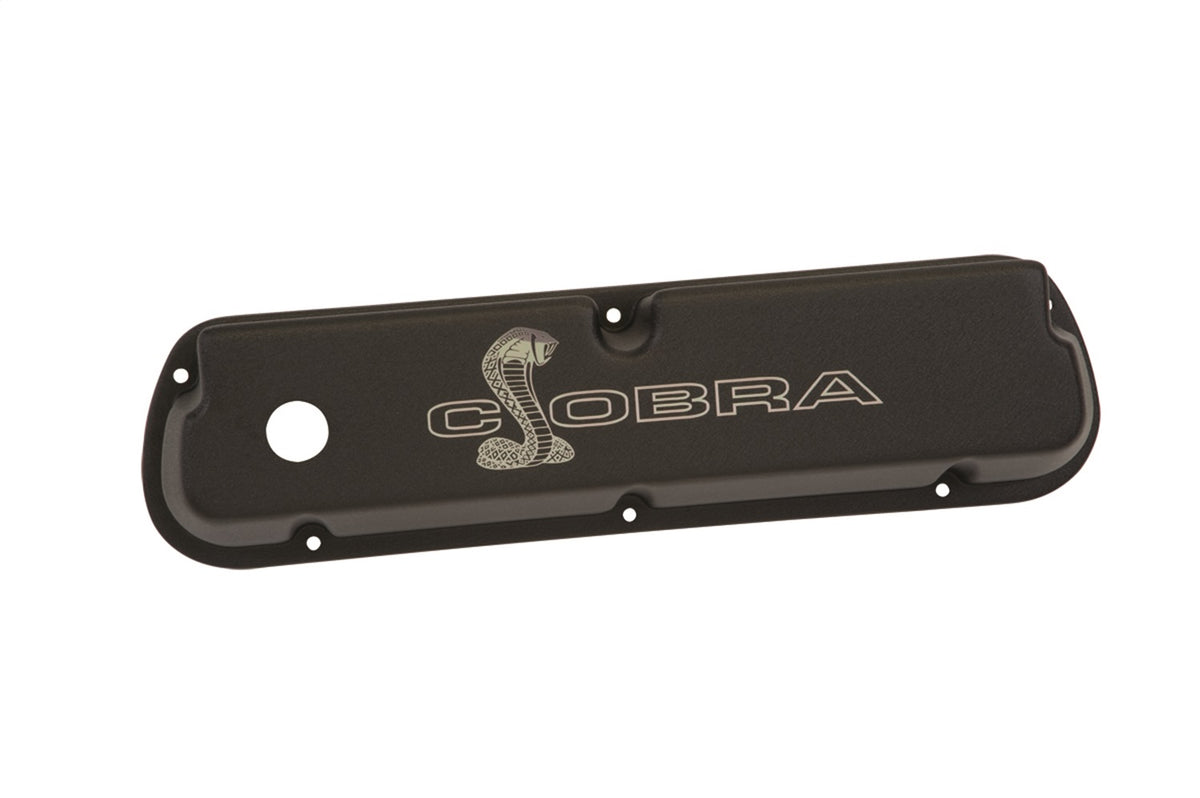 Ford Performance Black Satin Valve Covers — alternate view (FRPM-6582-LE302SBK)