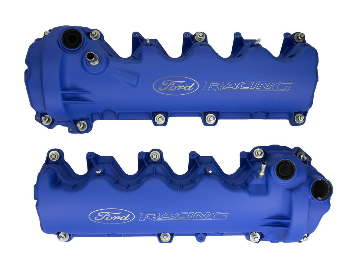 Ford Performance Blue Ford Racing Coated 3-Valve Cam Covers (FRPM-6582-FR3VBL)