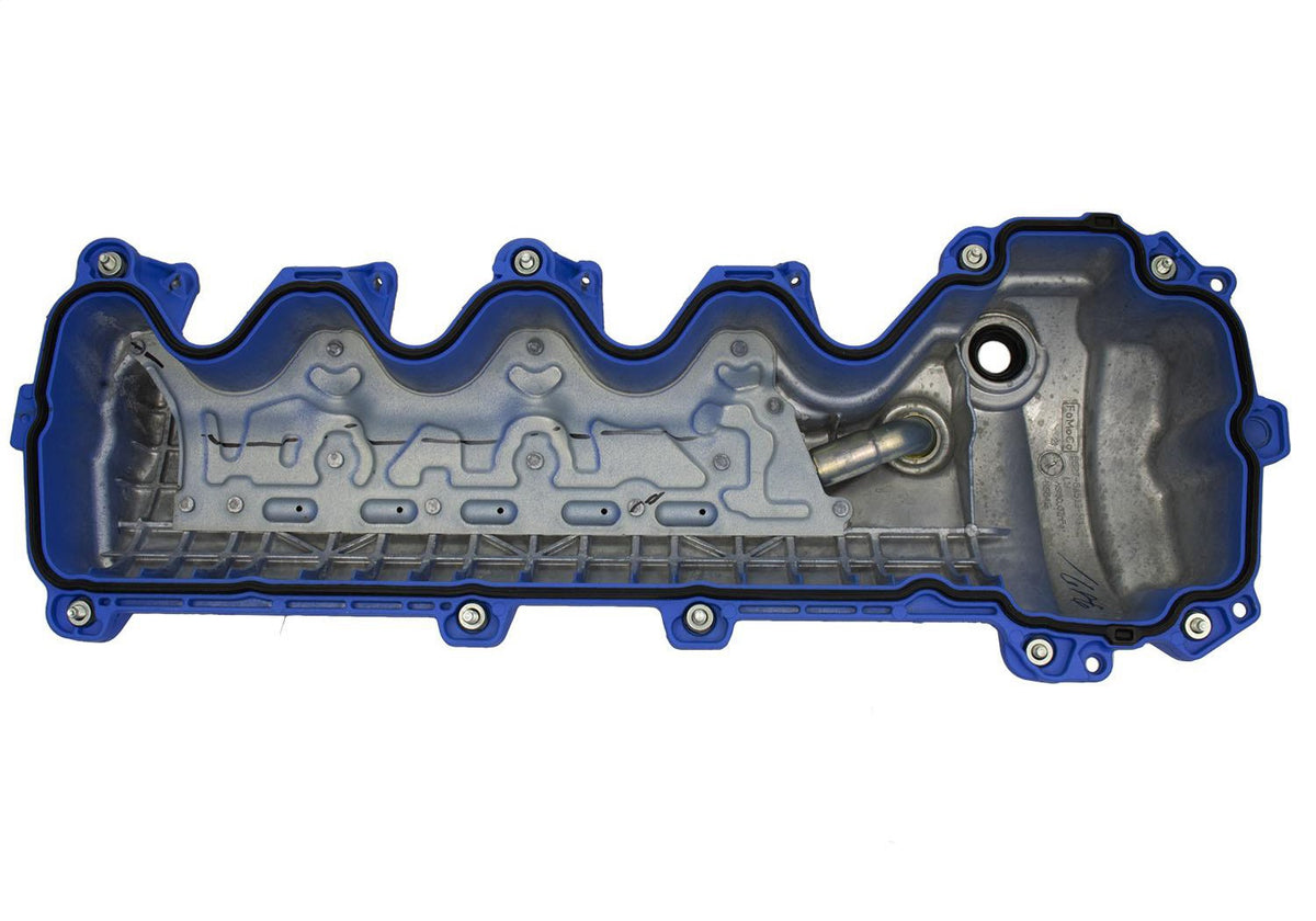 Ford Performance Blue Ford Racing Coated 3-Valve Cam Covers — additional view (FRPM-6582-FR3VBL)