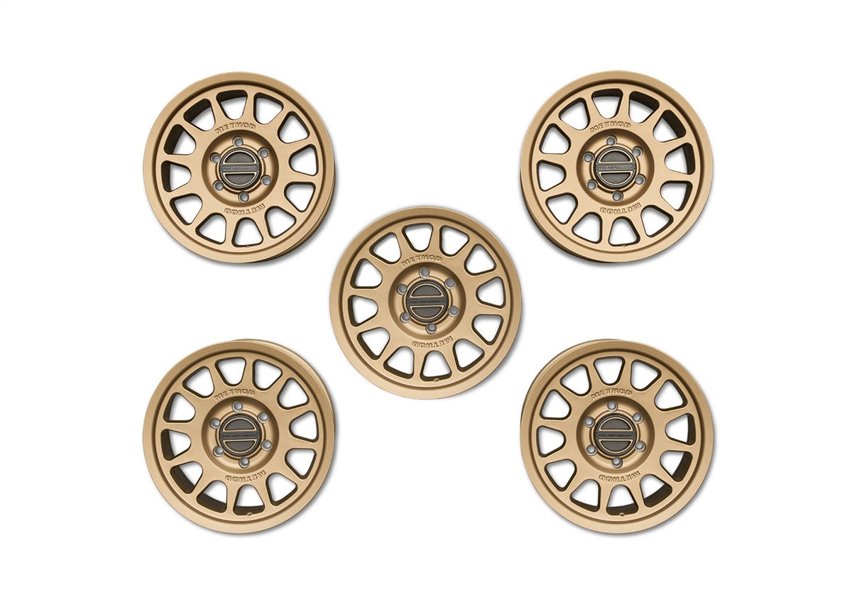 Ford Performance Bronco 17" X 8.5" Method Wheel + Center Cap-Bronze — alternate view (FRPM-1007K-M1785KB)
