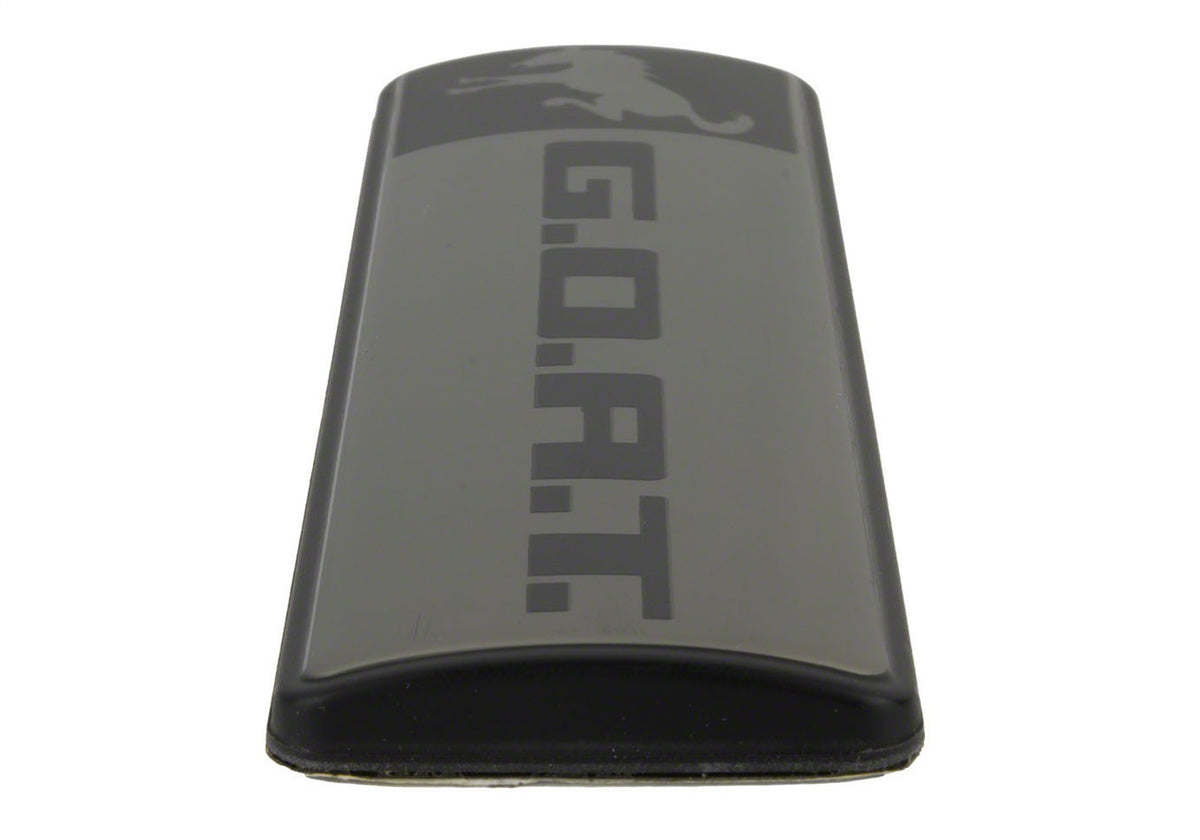 Ford Performance Bronco/Bronco Sport G.O.A.T. Badge-Black/Black — alternate view (FRPM-1447-GOATBLK)