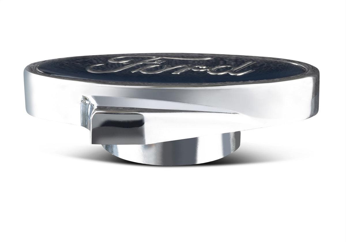 Ford Performance Chrome Air Cleaner Nut: Ford Logo — additional view (FRP302-333)