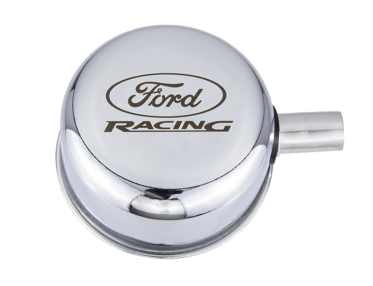 Ford Performance Chrome Breather Cap With Ford Racing Logo (FRPM-6766-FRVCH)