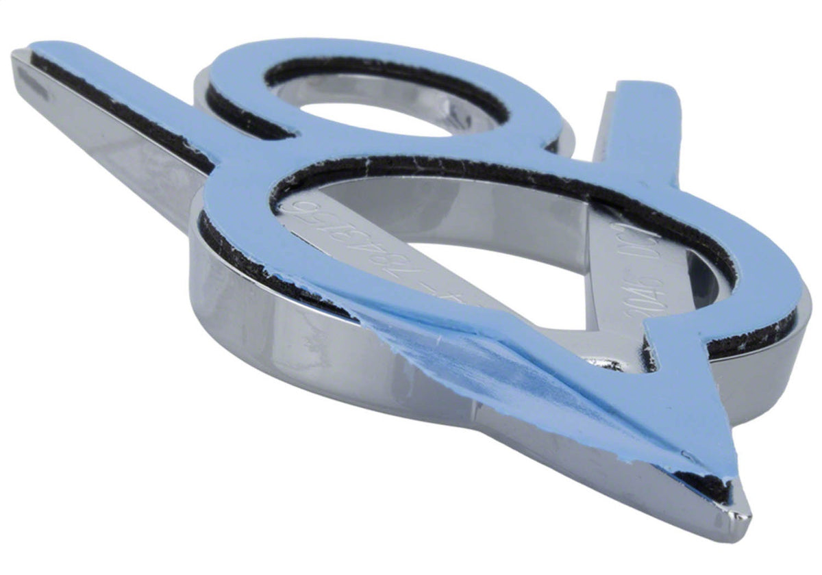 Ford Performance Chrome V8 Badge — additional view (FRPM-7843-V8)