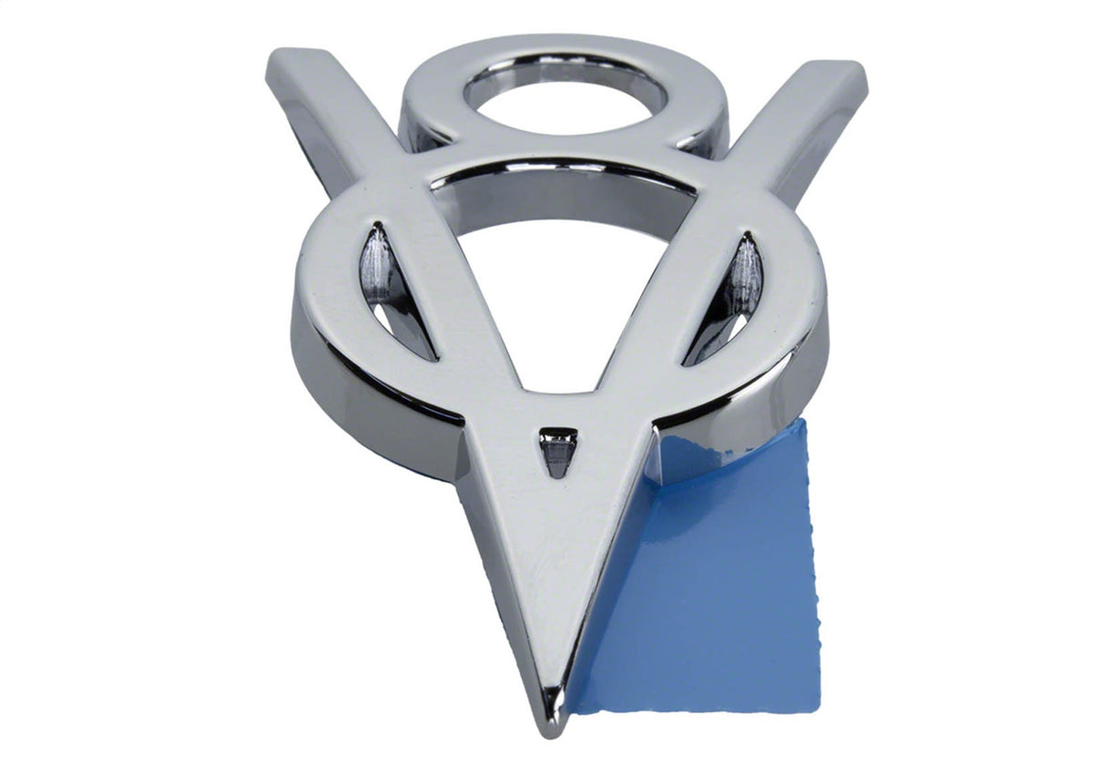 Ford Performance Chrome V8 Badge — additional view (FRPM-7843-V8)