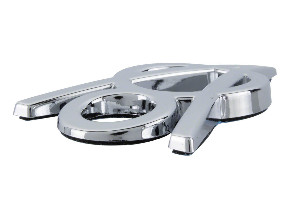 Ford Performance Chrome V8 Badge — additional view (FRPM-7843-V8)