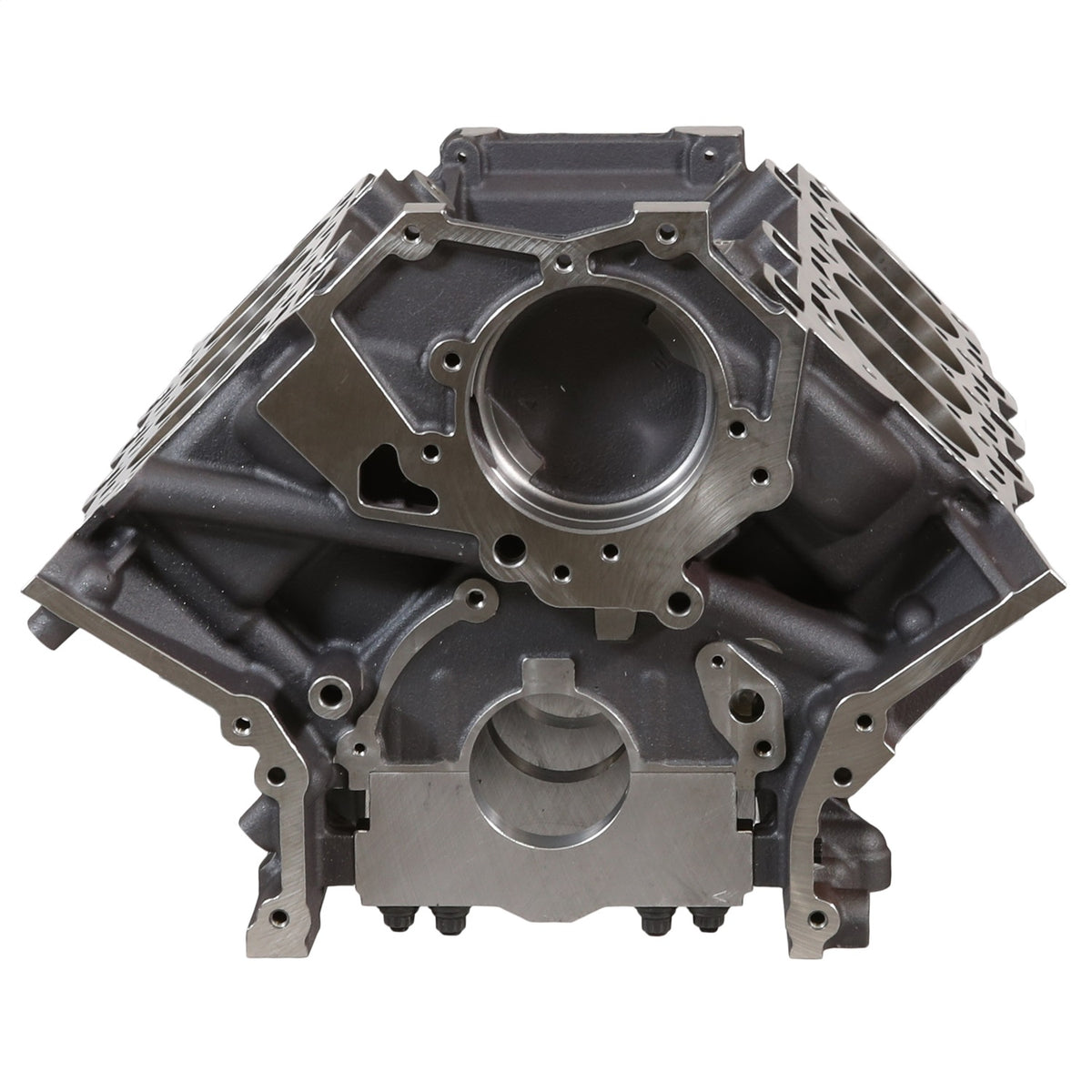 Ford Performance Coyote Cast Iron Race Block — detail (FRPM-6010-M50X)