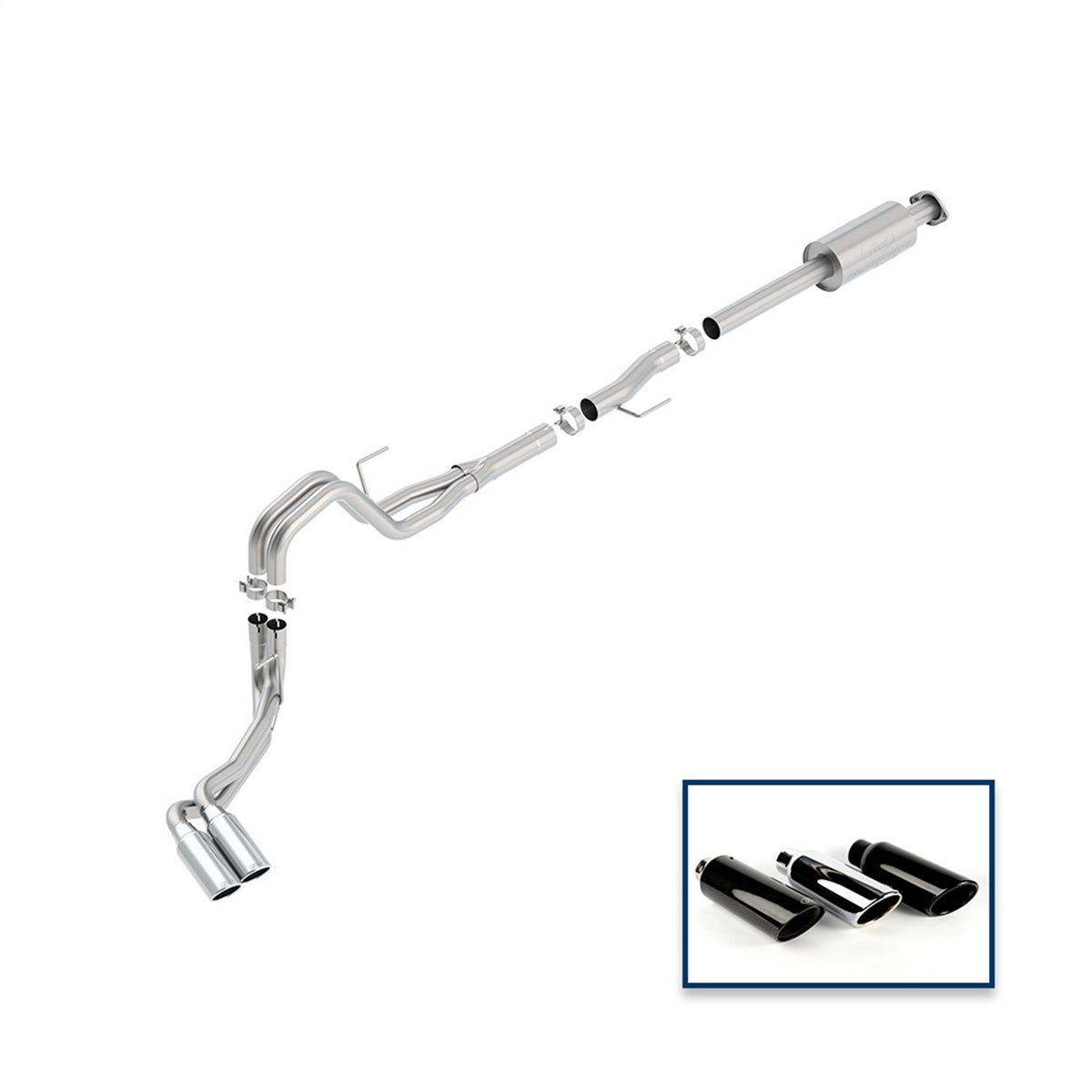 Ford Performance Extreme Cat-Back Exhaust System (FRPM-5200-F1550RECA)