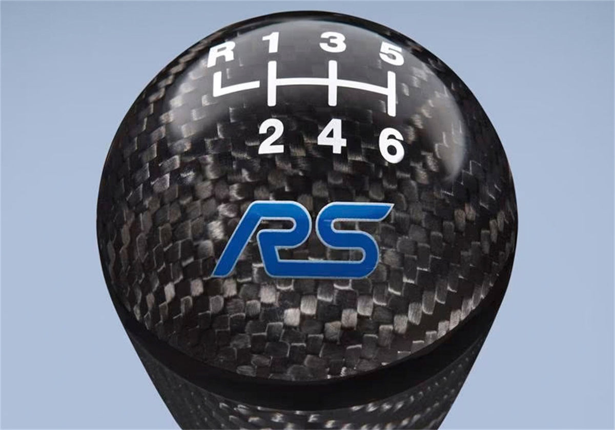 Ford Performance Focus RS Shift Knob-Carbon Fiber, 6 Speed — additional view (FRPM-7213-FRSCF)