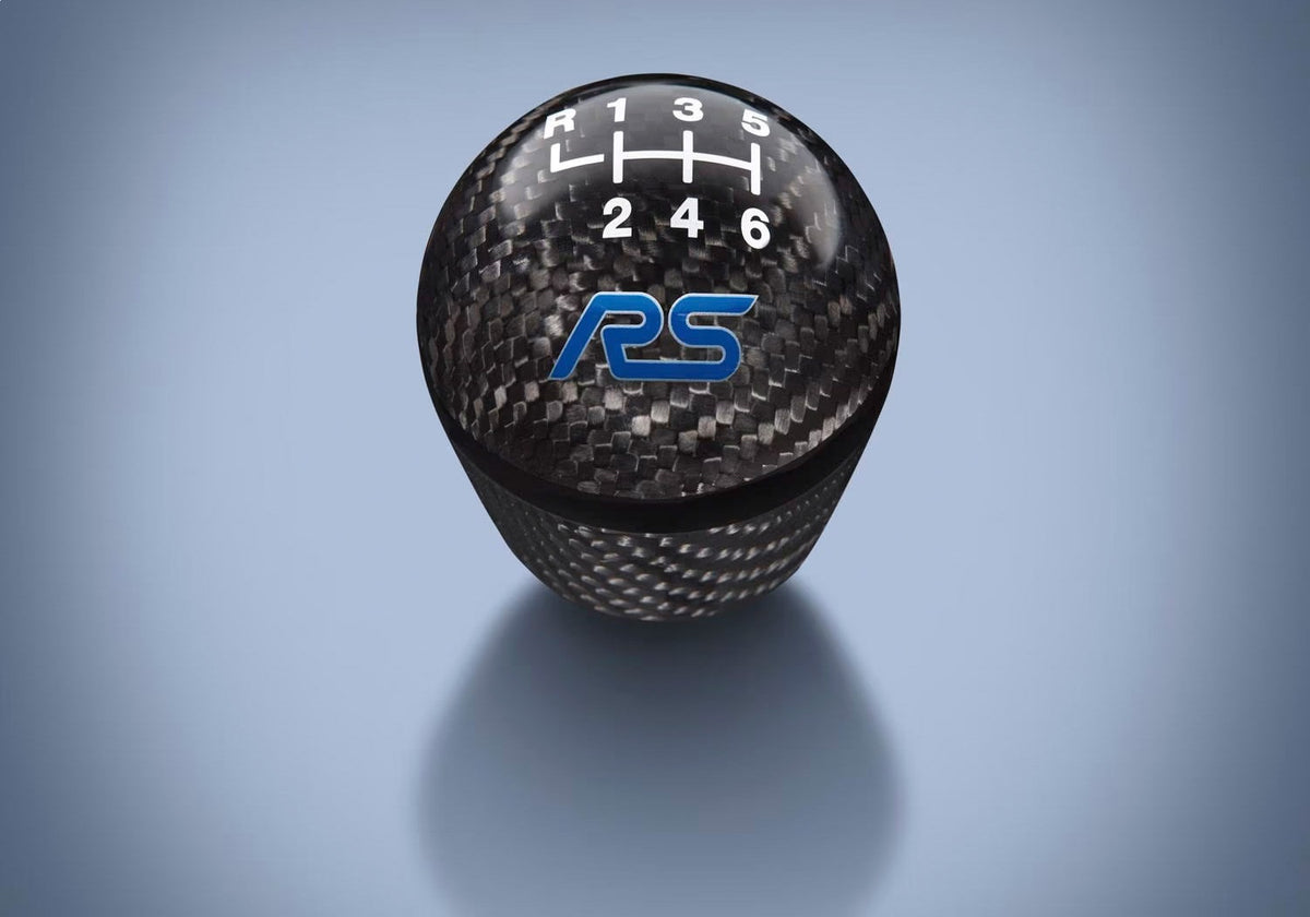 Ford Performance Focus RS Shift Knob-Carbon Fiber, 6 Speed — detail (FRPM-7213-FRSCF)