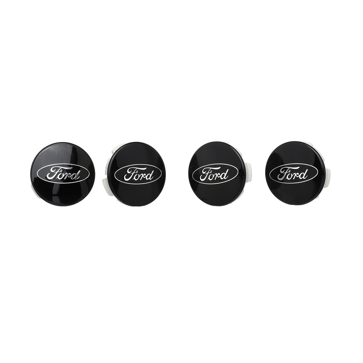Ford Performance Ford Car Black And Chrome Wheel Center Cap Kit (FRPM-1096K-BCC)