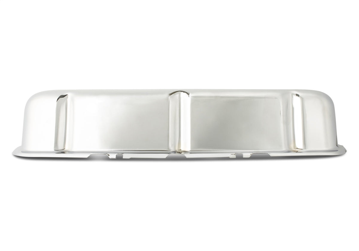 Ford Performance Ford Mustang Logo Stamped Steel Chrome Valve Covers — additional view (FRP302-100)