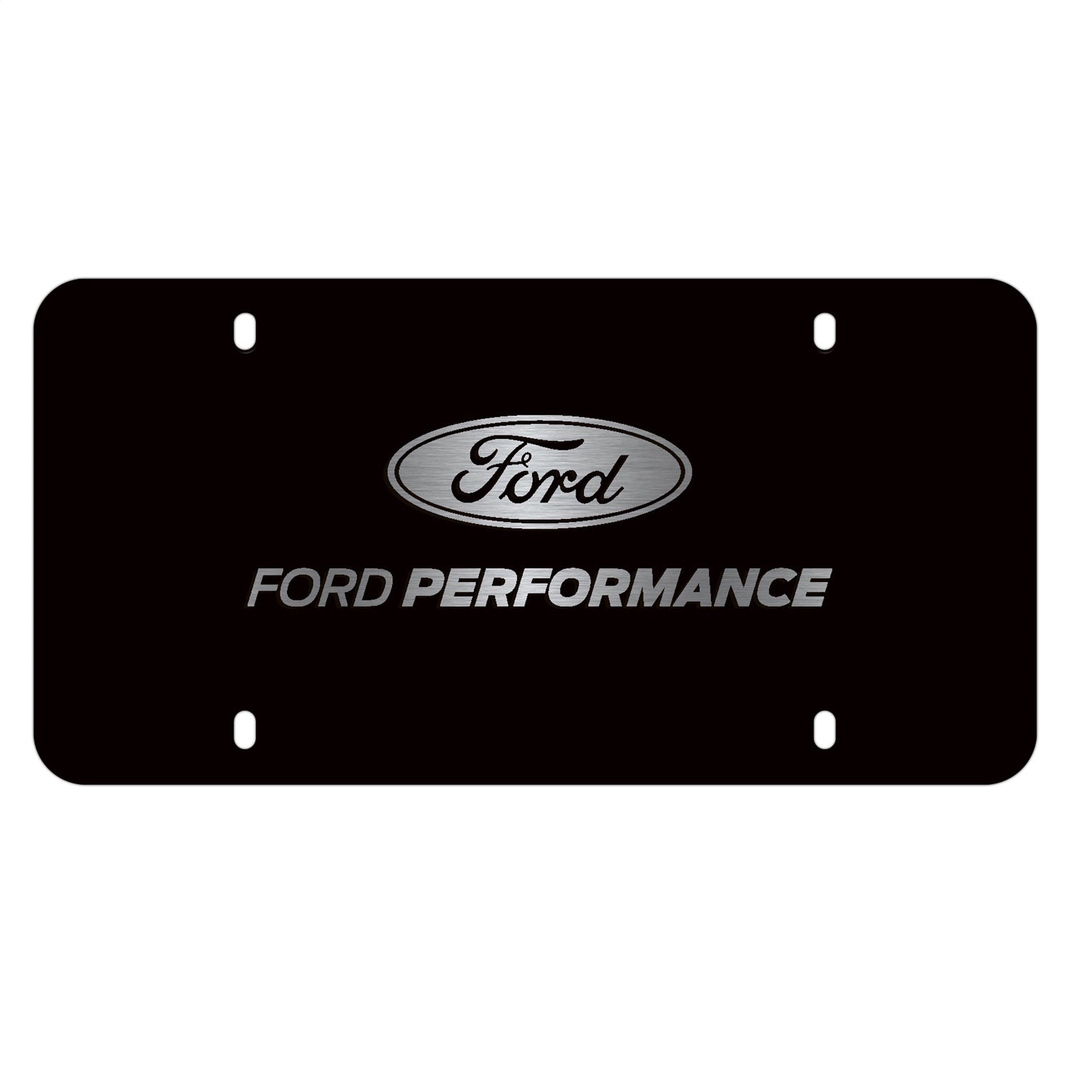 Ford Performance Ford Performance Black Stainless Steel Marque Plate (FRPM-1828-LB)