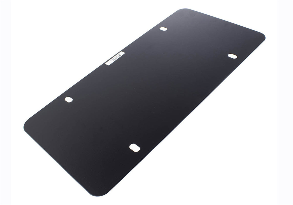 Ford Performance Ford Performance Black Stainless Steel Marque Plate — in use (FRPM-1828-LB)