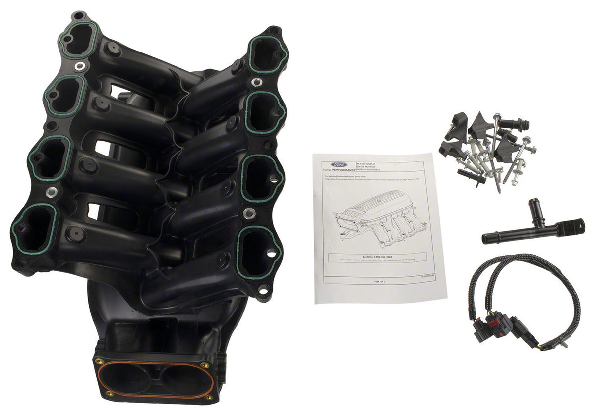 Ford Performance Ford Performance Cobra Jet Intake Manifold For 5.0L Coyote — additional view (FRPM-9424-M50CJB)