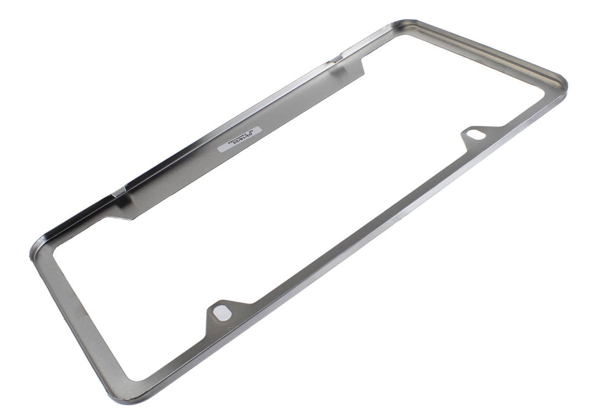 Ford Performance Ford Performance License Plate Frame-Brushed Stainless Steel — in use (FRPM-1828-SS304C)