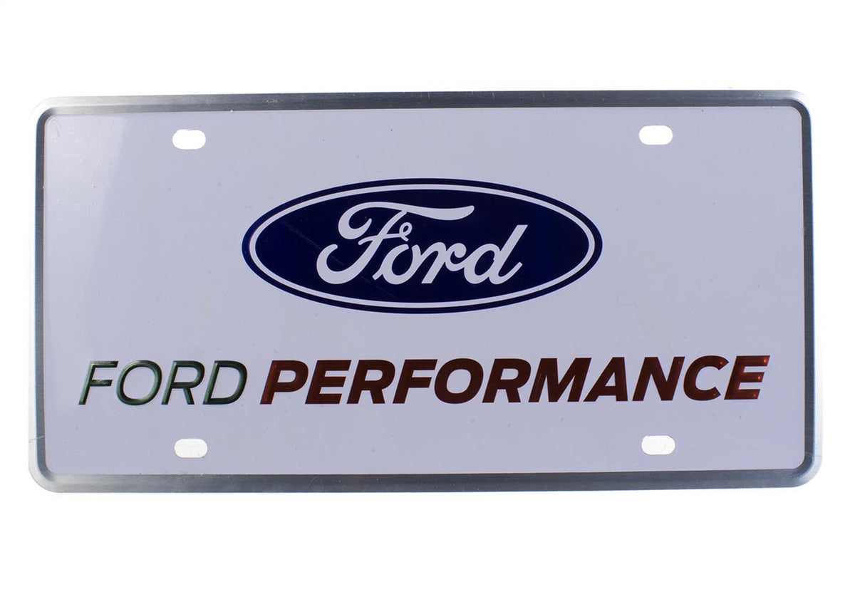 Ford Performance Ford Performance License Plate-Single — alternate view (FRPM-1828-FPONE)