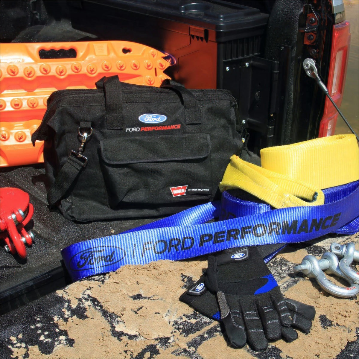 Ford Performance Ford Performance Parts By Warn Off-Road Recovery Kit-Heavy Duty — additional view (FRPM-1820-FPORRHD)