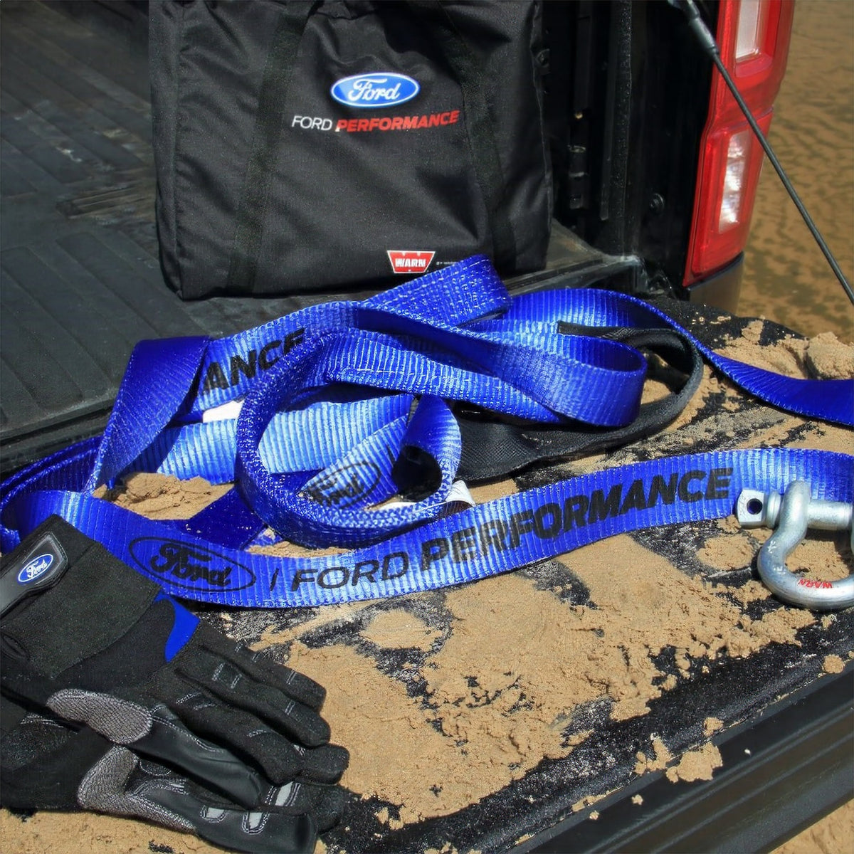 Ford Performance Ford Performance Parts By Warn Off-Road Recovery Kit-Heavy Duty — detail (FRPM-1820-FPORRHD)
