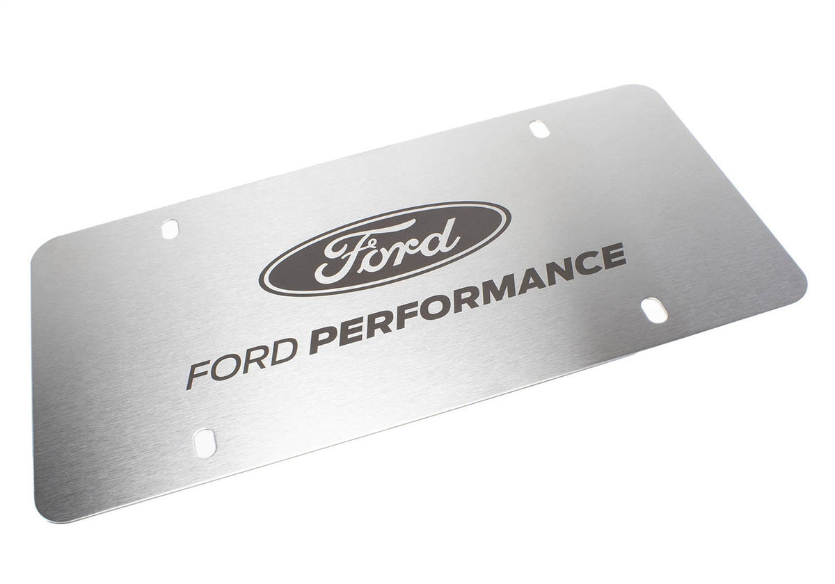 Ford Performance Ford Performance Stainless Steel Marque Plate — alternate view (FRPM-1828-LS)