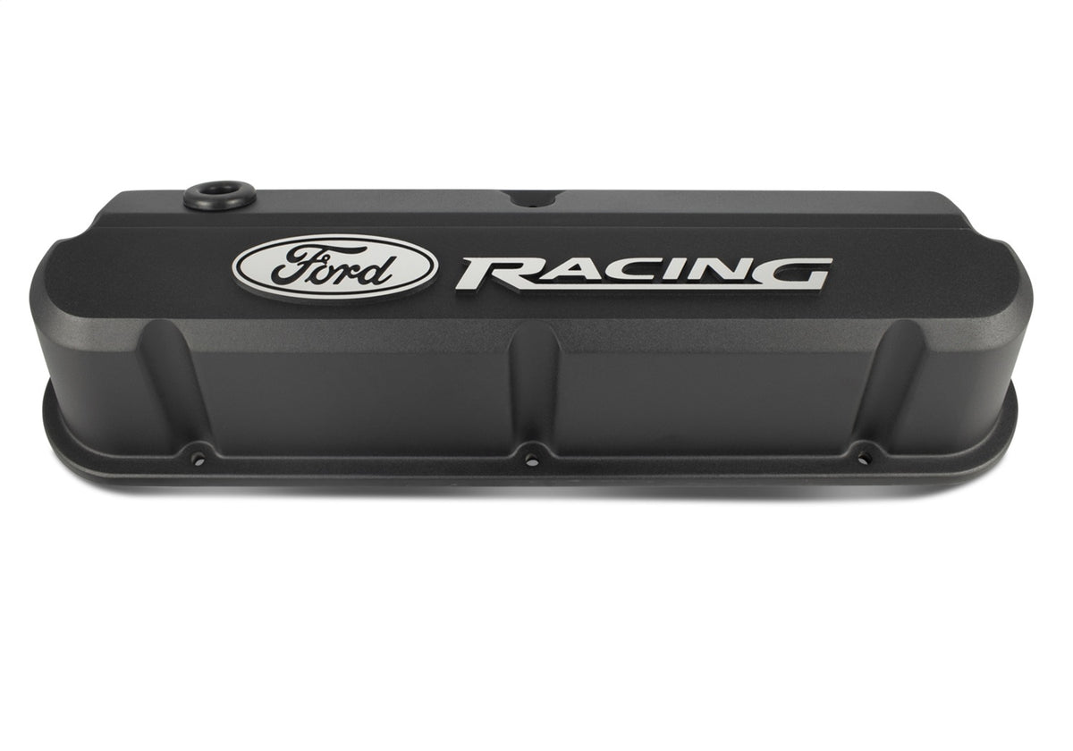 Ford Performance Ford Racing 289-351 Slant Edge Valve Cover Black — detail (FRP302-135)