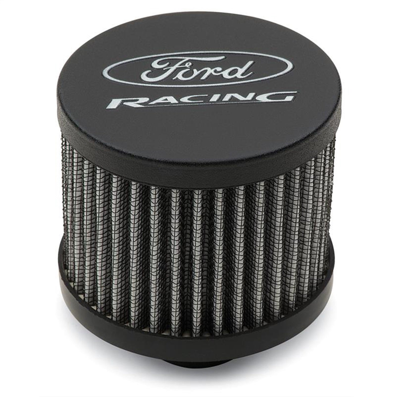 Ford Performance Ford Racing Breather-Black Crinkle Finish-Unshielded (FRP302-234)