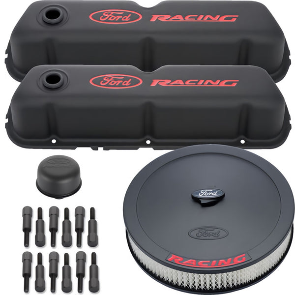 Ford Performance Ford Racing Complete Dress Up Kit, Black Crinkle Finish (FRP302-500)